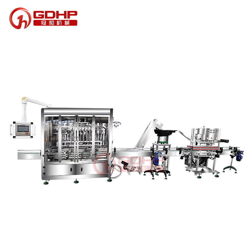 全自动八头伺服灌装生产线