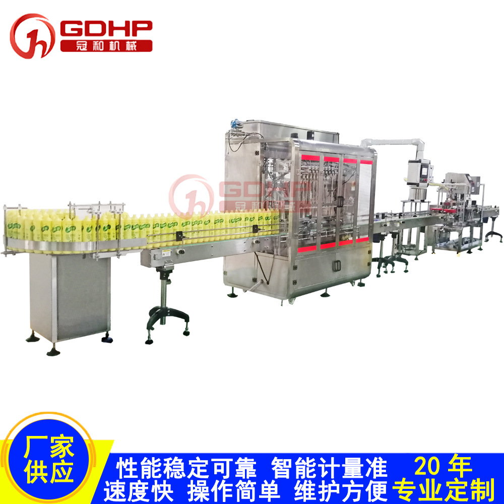 210503单全自动洗洁精灌装旋盖机生产线-7